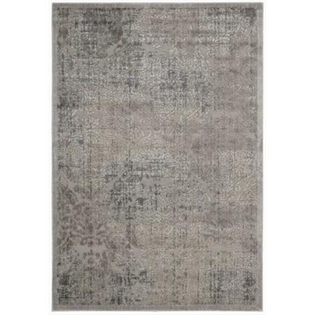 NOURISON Graphic Illusions Area Rug Collection Grey 5 Ft 3 In. X 7 Ft 5 In. Rectangle 99446130761